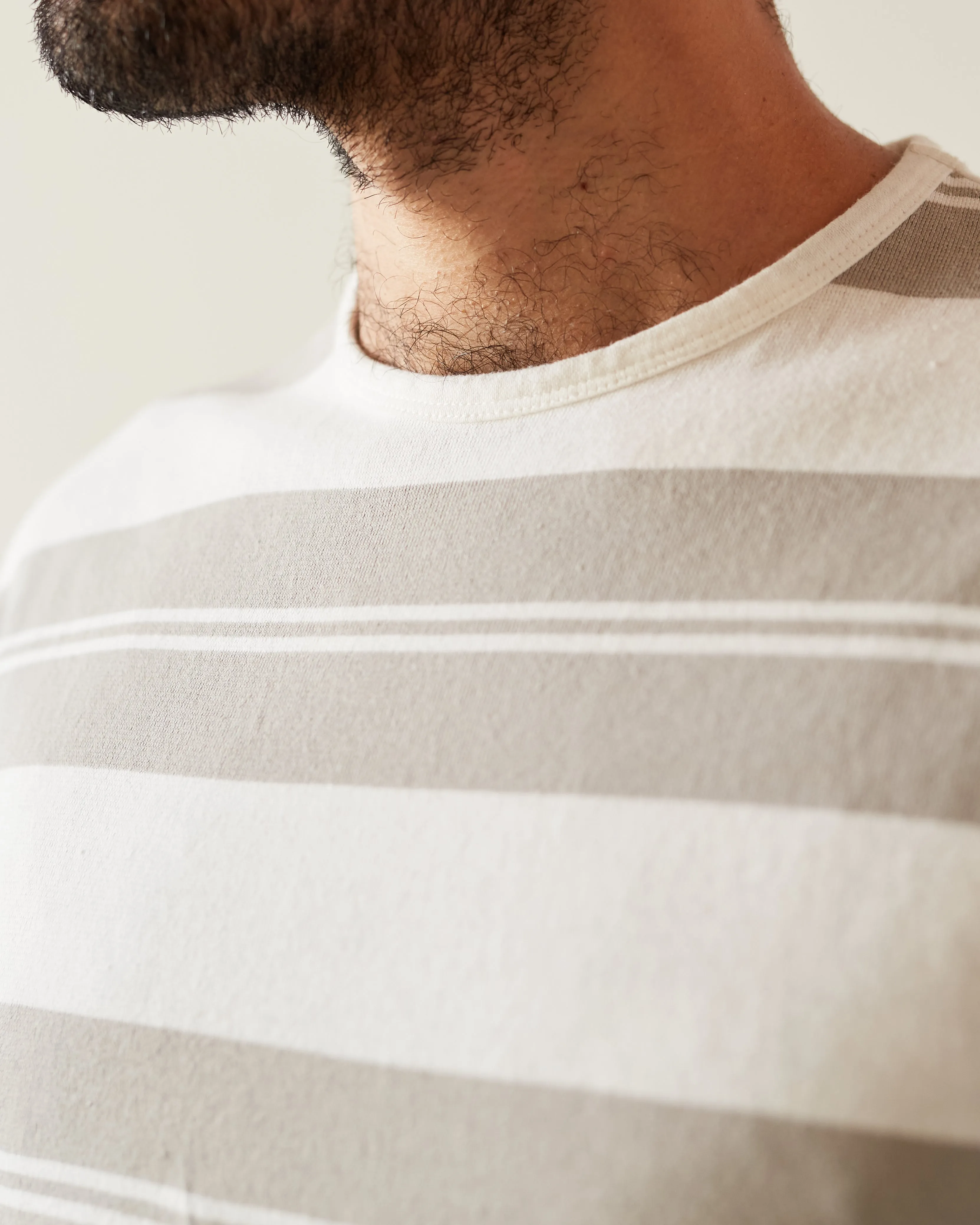 Arpenteur Match Tee, White/Stone
