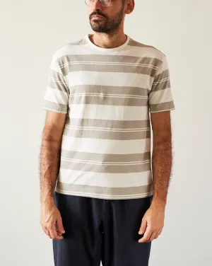 Arpenteur Match Tee, White/Stone