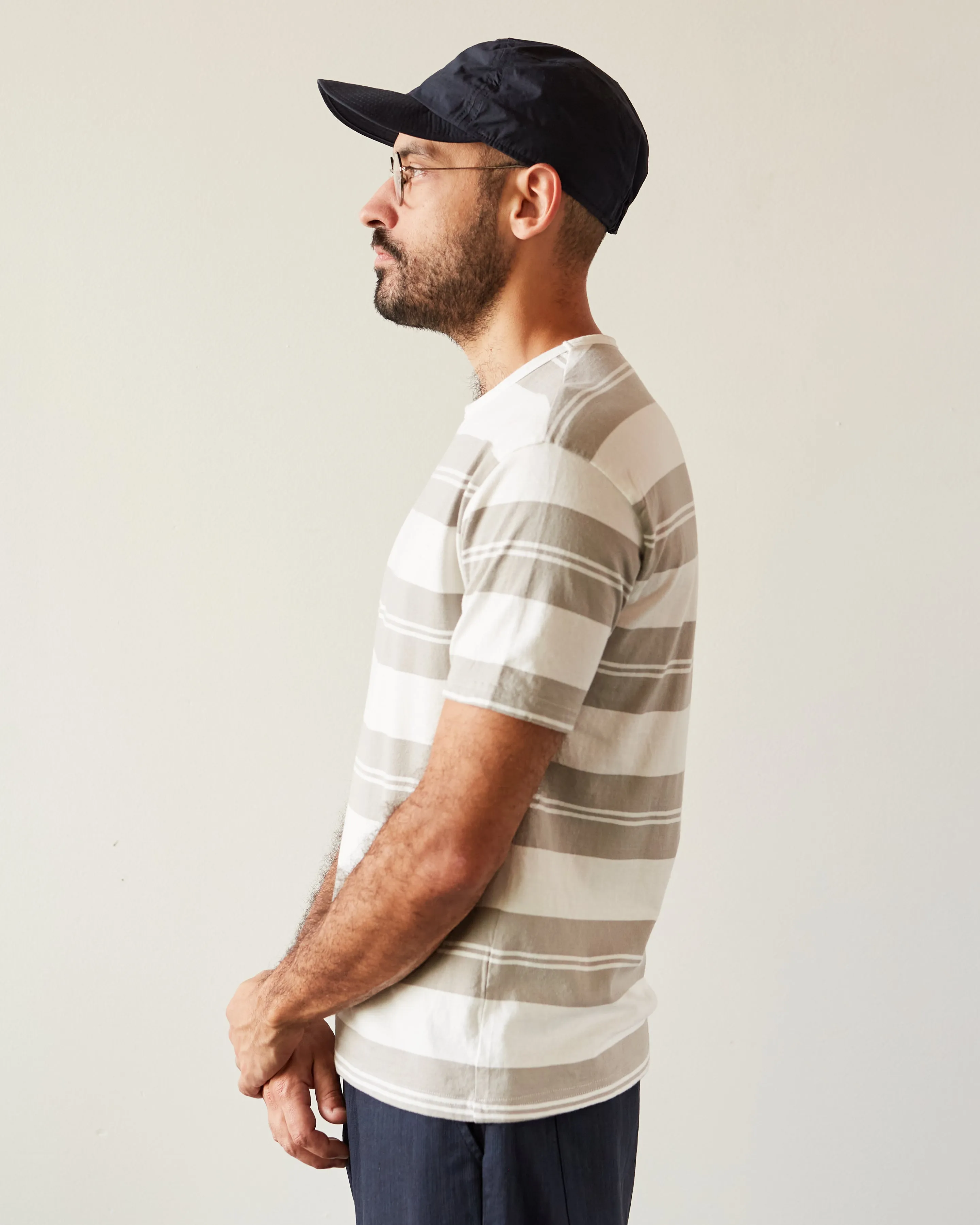 Arpenteur Match Tee, White/Stone