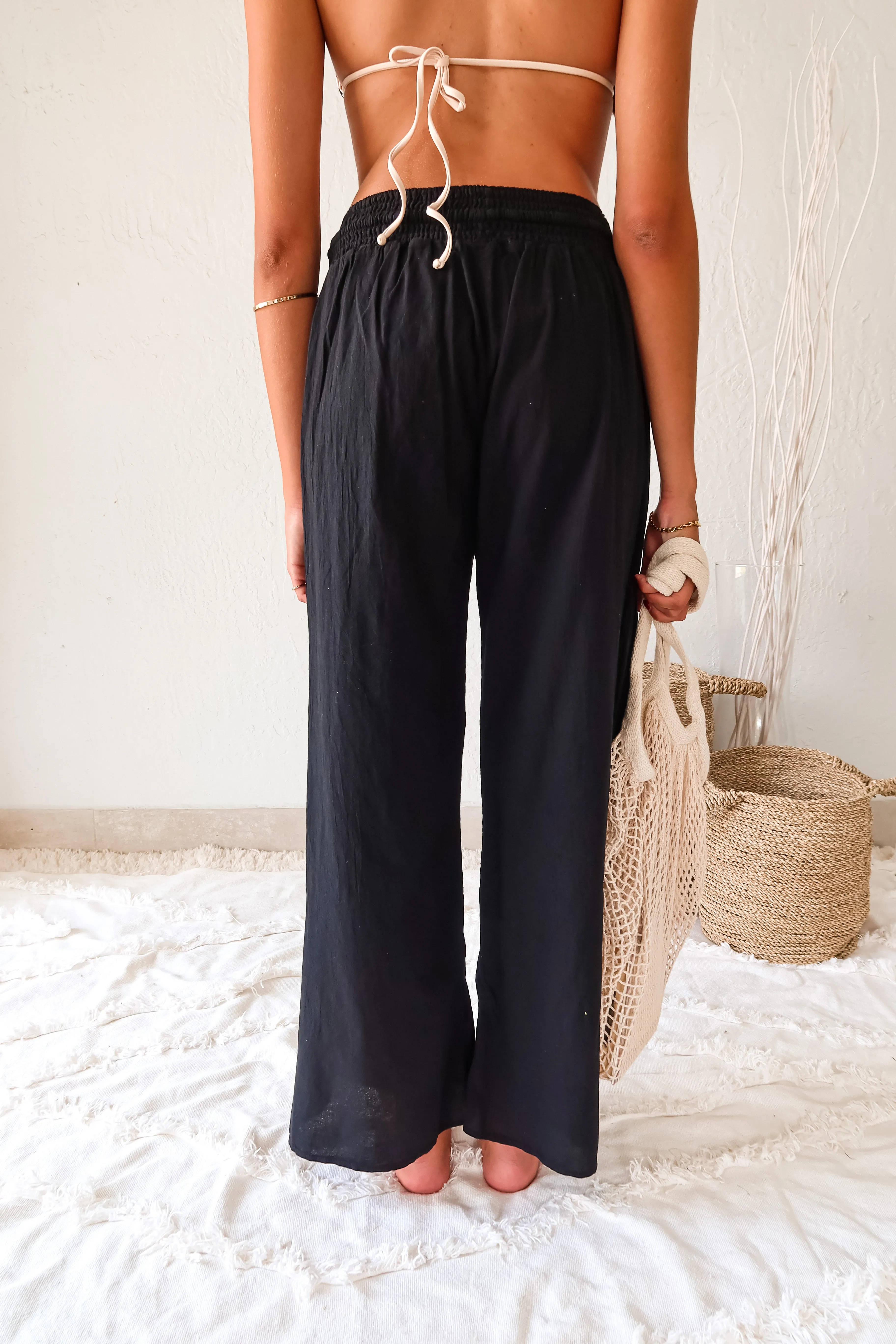 CATALINA PANT - BLACK