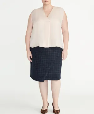 Checked Skirt