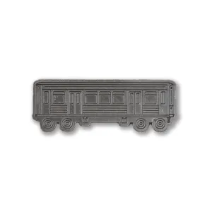 Chicago CTA El Train Enamel Pin