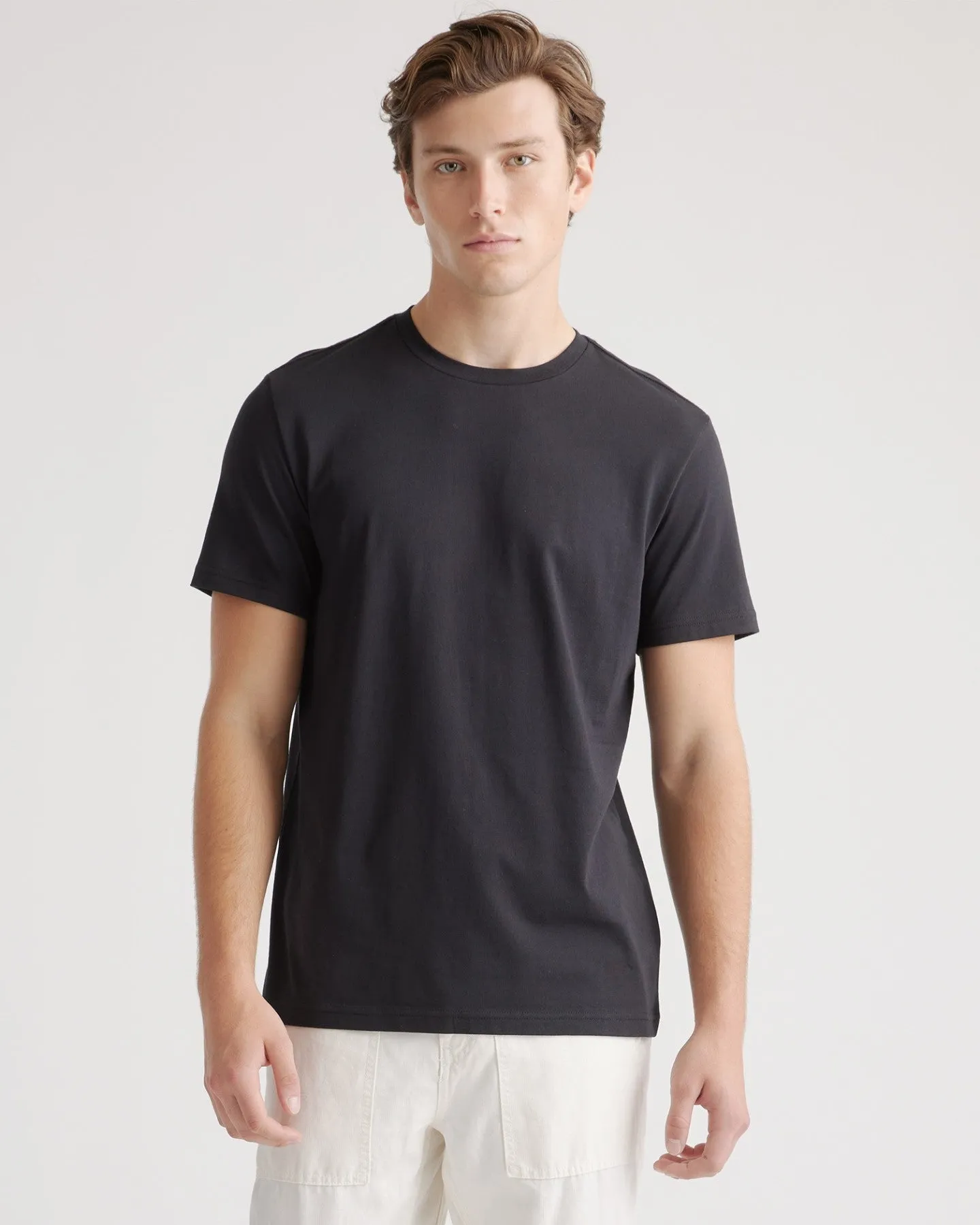 Cotton Modal Crew Neck Tee (3-Pack)