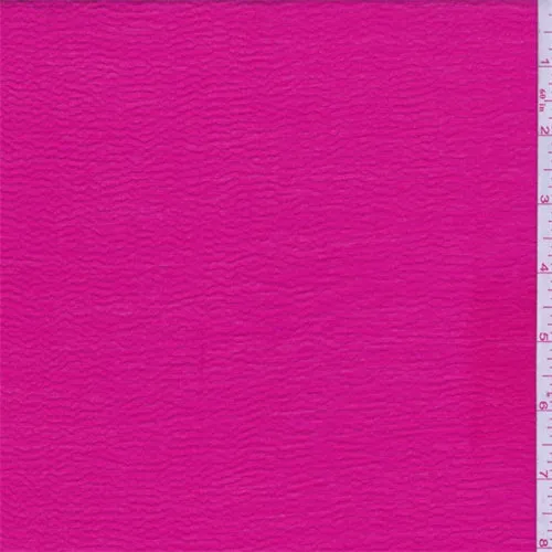 Creole Pink Crinkled Shirting Fabric