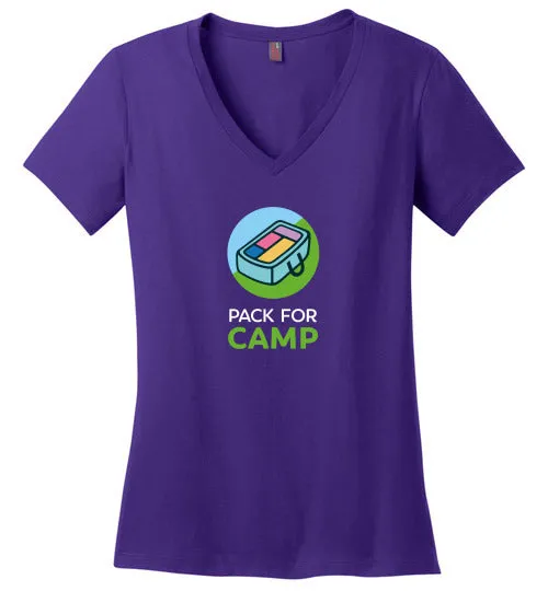 District Made Women's Perfect Weight V-Neck T-Shirt