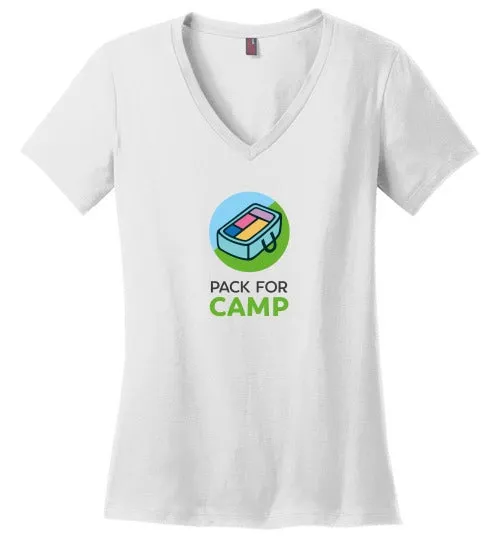 District Made Women's Perfect Weight V-Neck T-Shirt