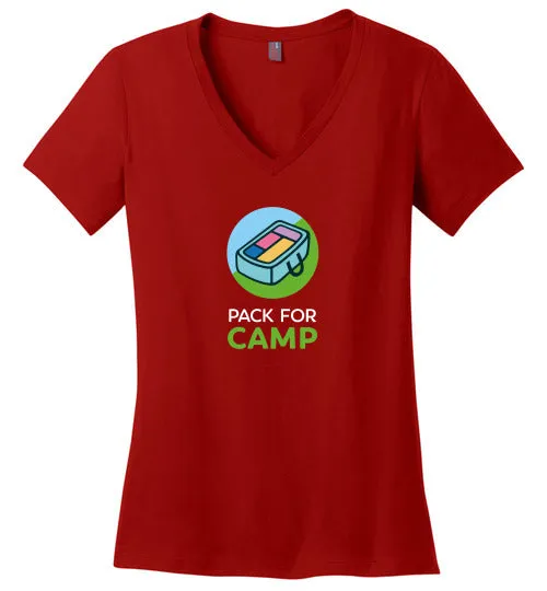 District Made Women's Perfect Weight V-Neck T-Shirt