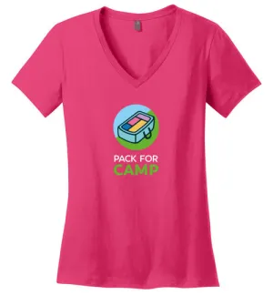 District Made Women's Perfect Weight V-Neck T-Shirt