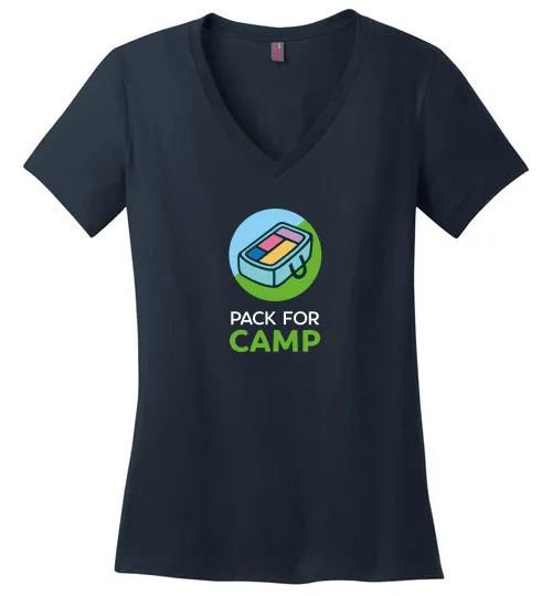 District Made Women's Perfect Weight V-Neck T-Shirt