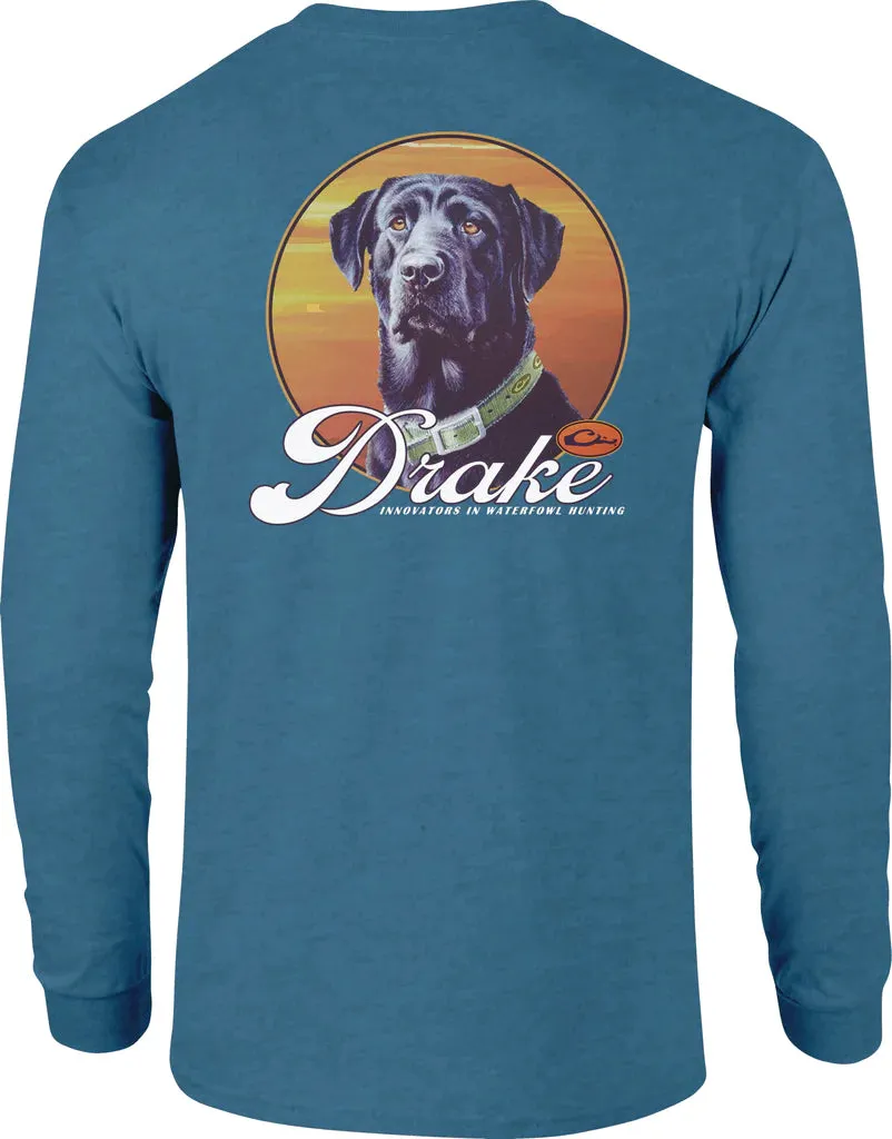DRAKE VINTAGE DOG LS T SHIRT