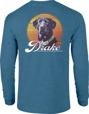 DRAKE VINTAGE DOG LS T SHIRT