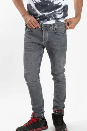 Integral Slim Fit Stretch Jeans - Charcoal