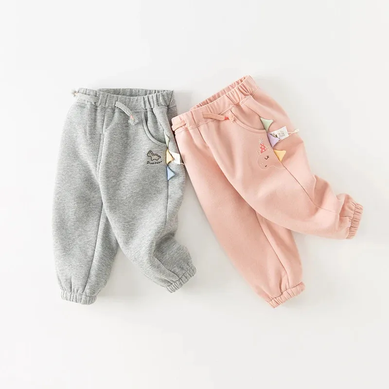 Kids Girls Boys Comfortable Casual Sport Pants