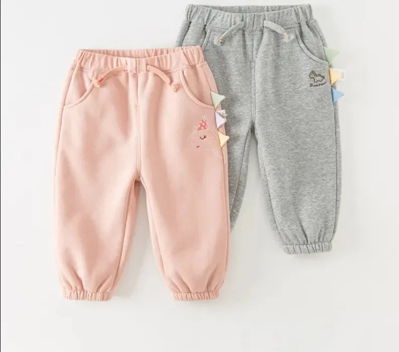 Kids Girls Boys Comfortable Casual Sport Pants