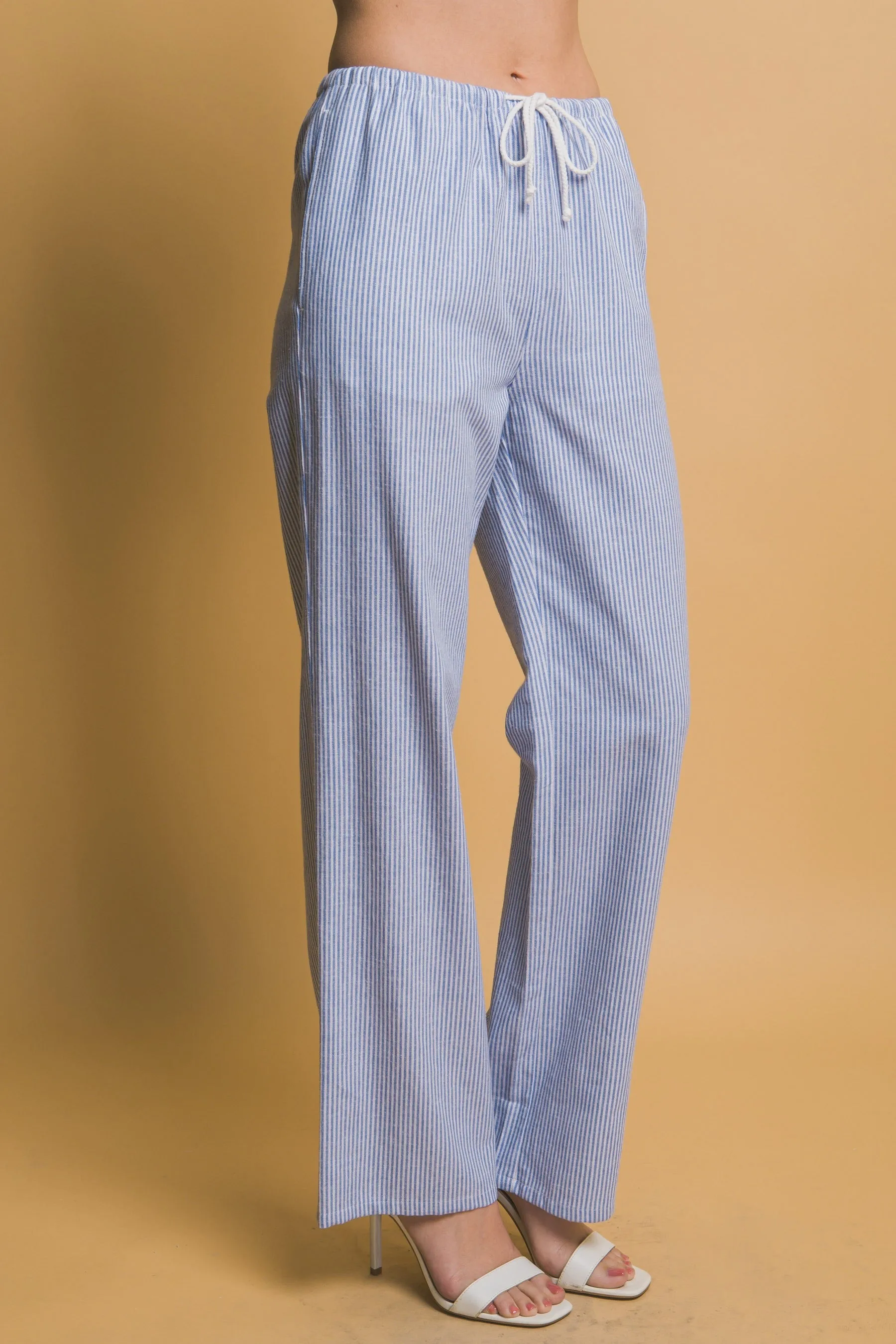 Linen Wide Leg Pant