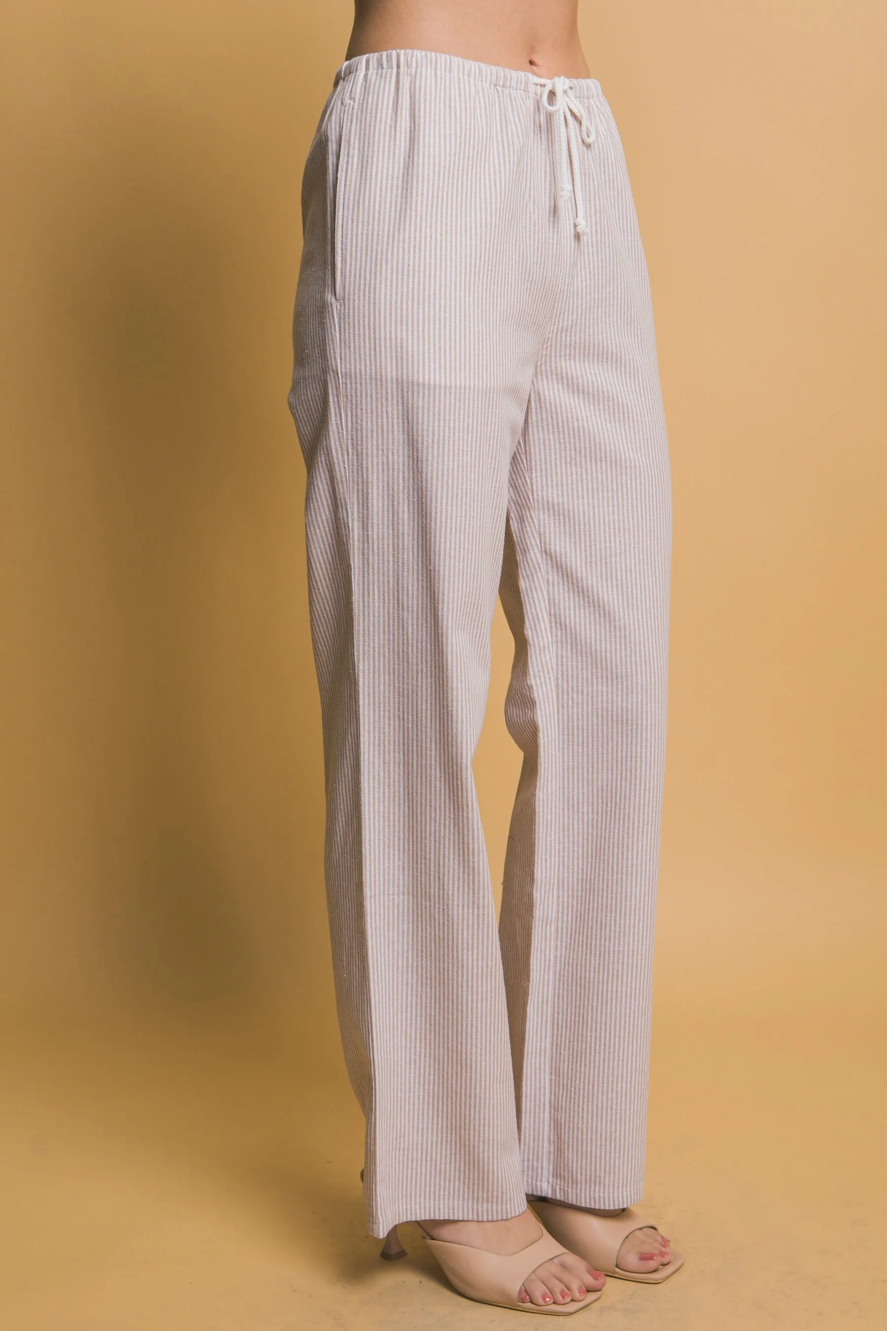 Linen Wide Leg Pant