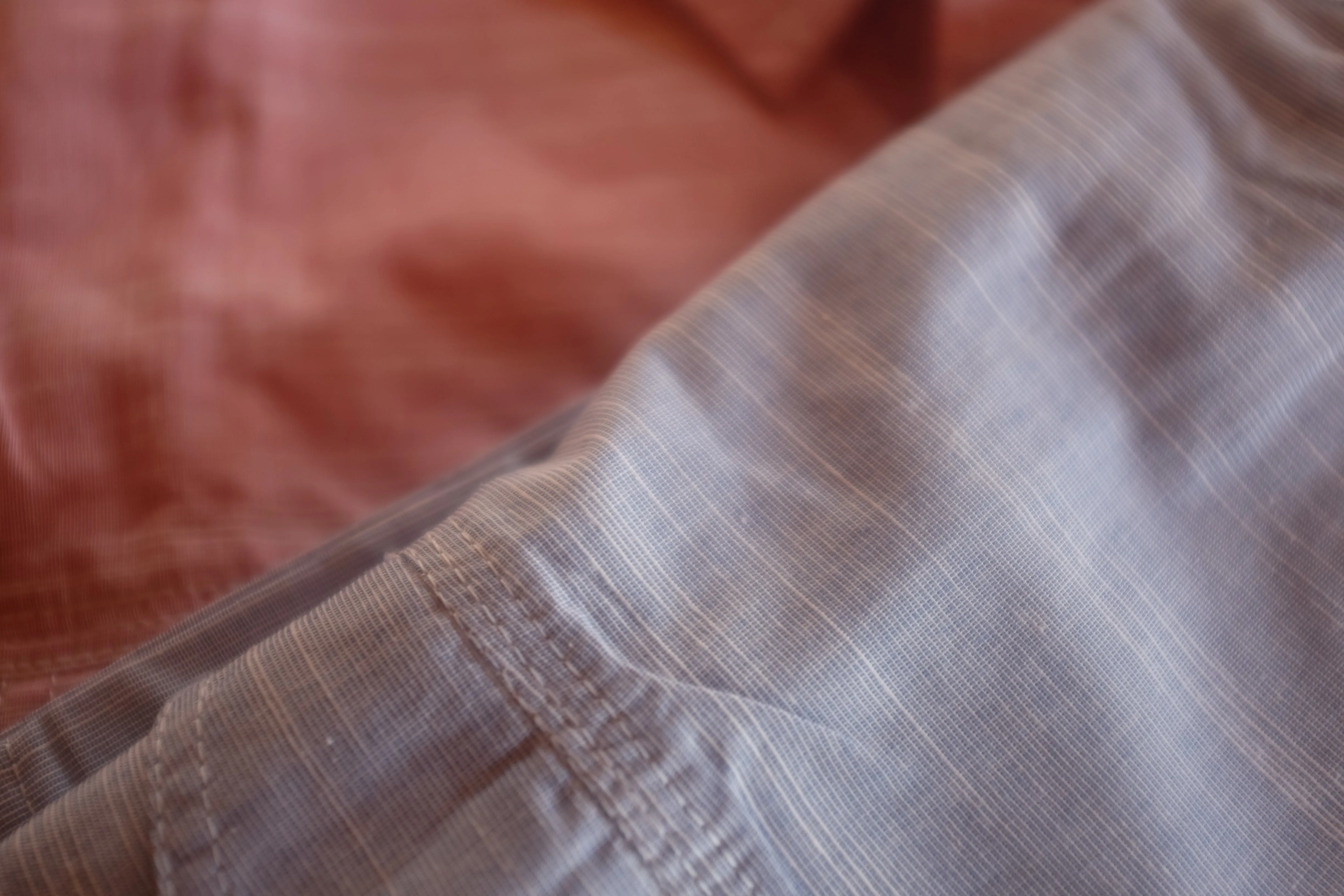 Men's Solid Textured Short Sleeve Button UP