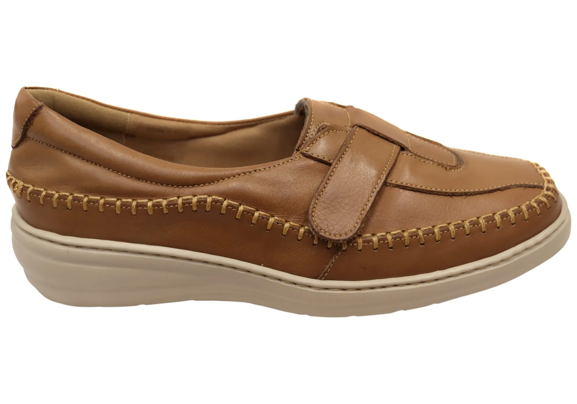 Mironneli Justine Womens Comfortable Brazilian Leather Shoes
