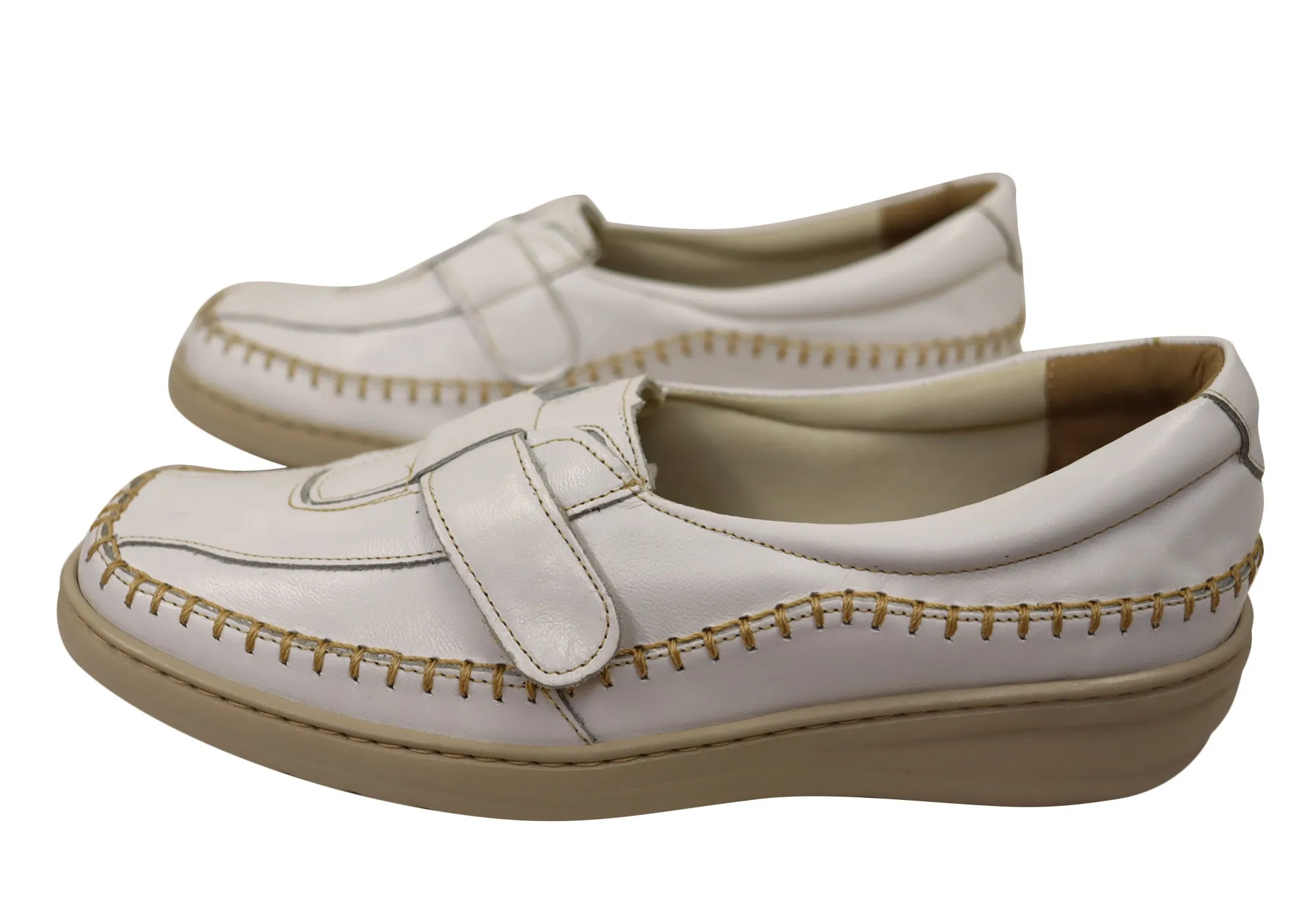 Mironneli Justine Womens Comfortable Brazilian Leather Shoes
