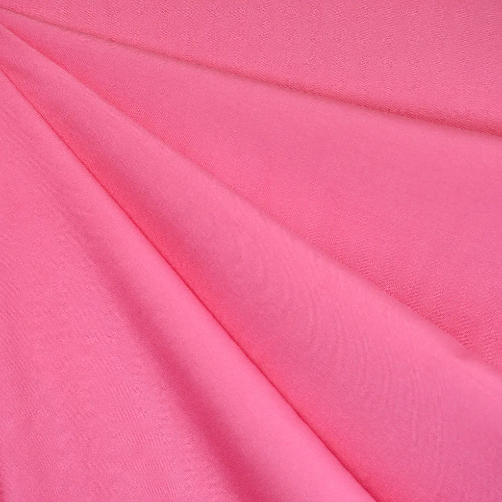 Rayon Batiste Solid Pink