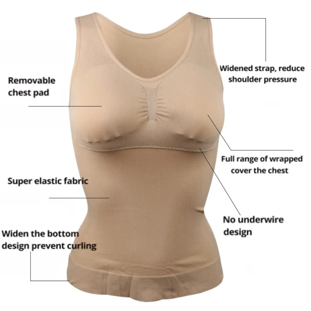 Slim Up Wire Free Bra Tank