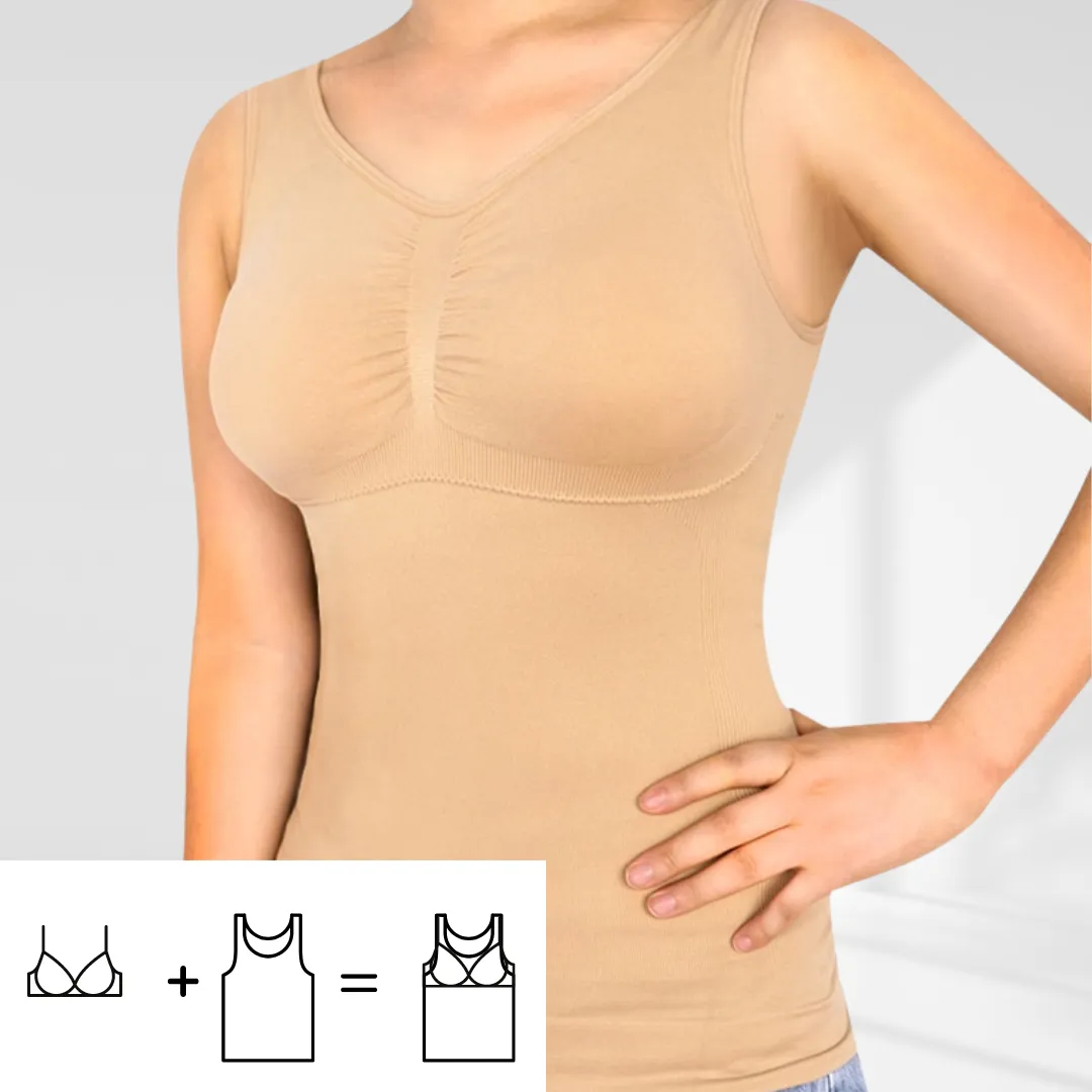 Slim Up Wire Free Bra Tank