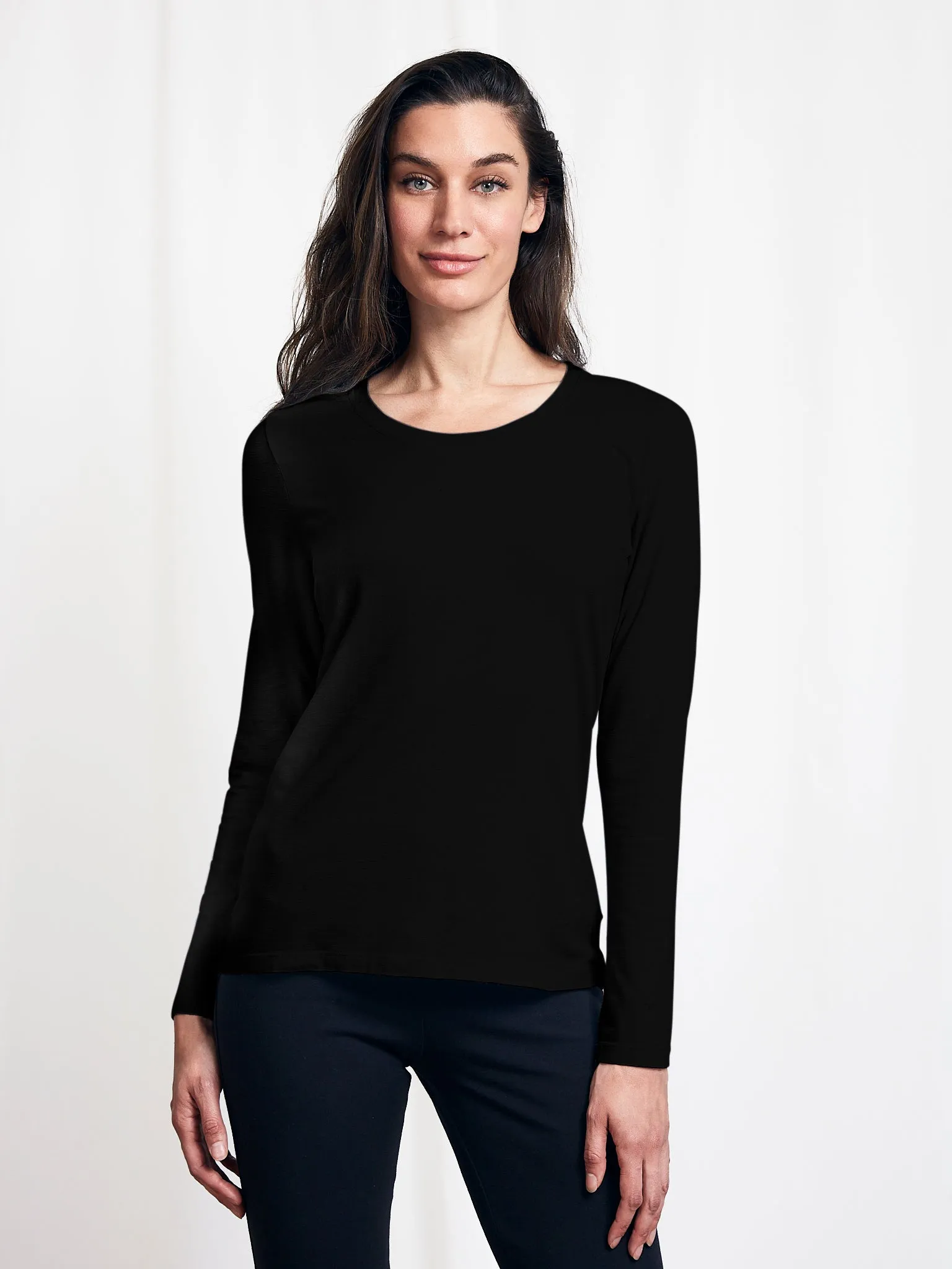 Slub Long Sleeve Tee