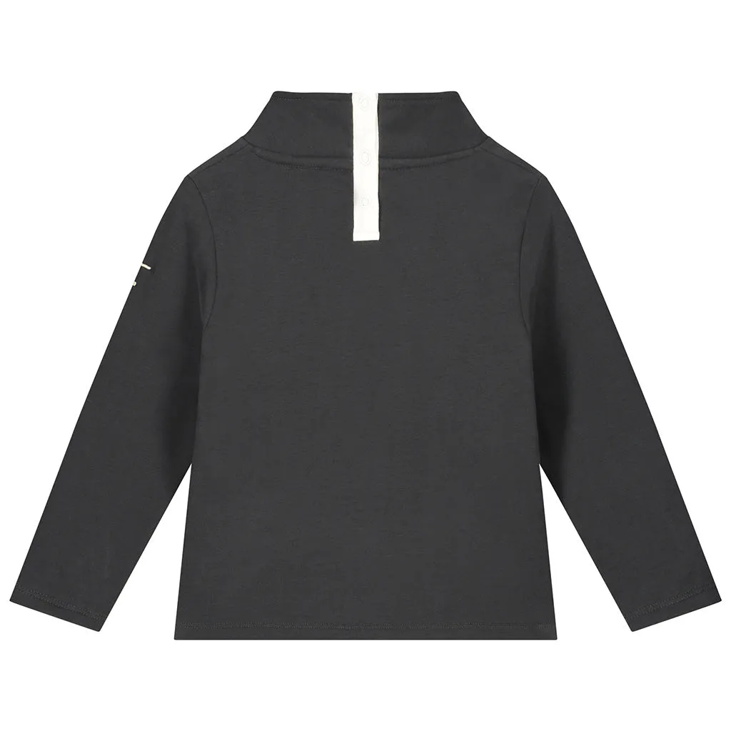 Sweater High Neck Nearly Black
