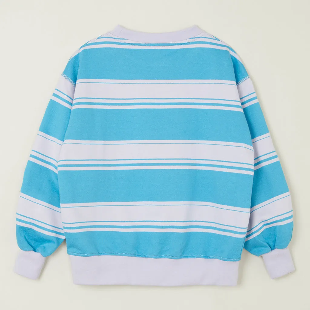 Sweater Oversized Blue Moon Lavender Blue