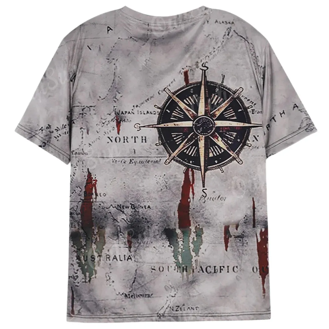Vintage Nautical Compass Tee