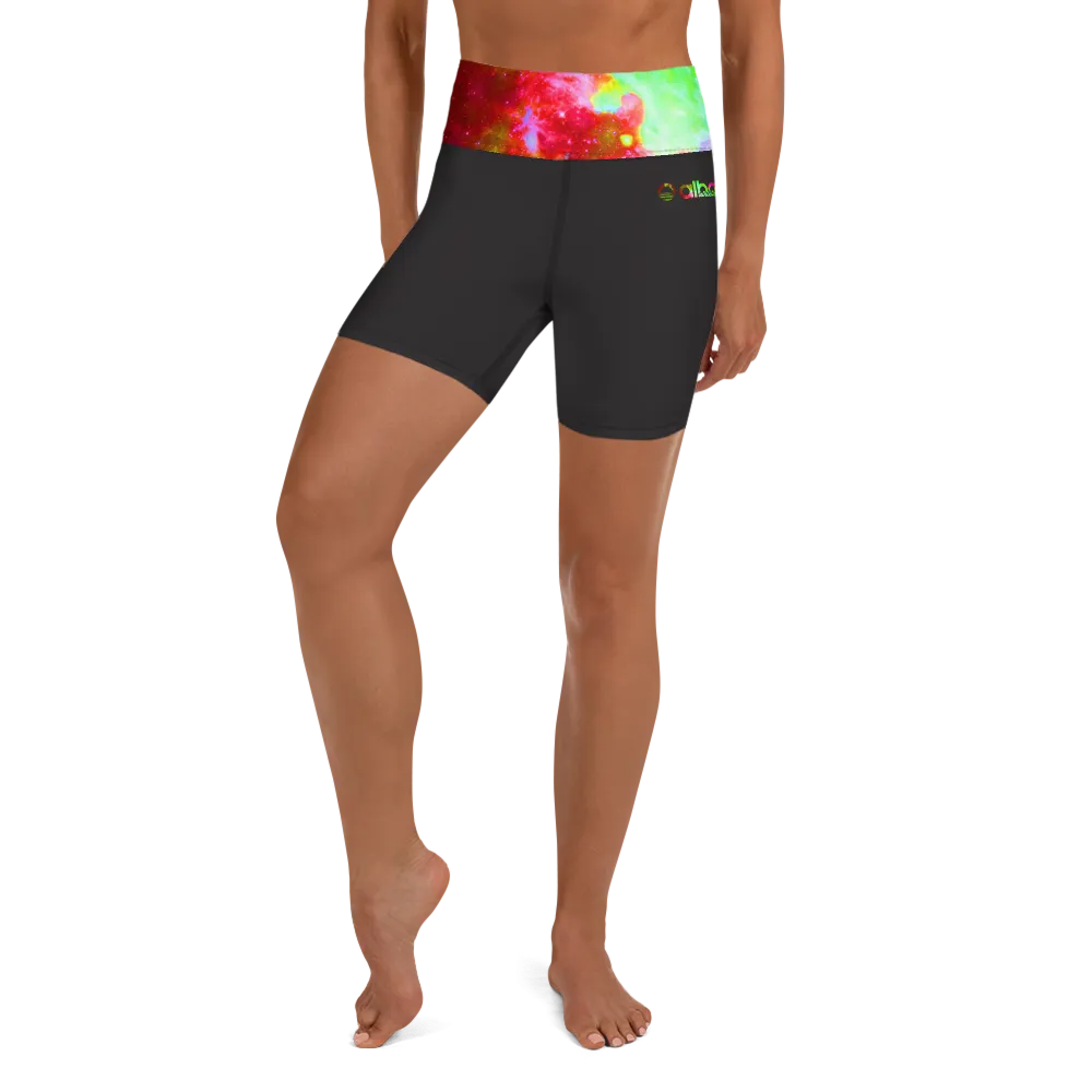 Women's Yoga Shorts - Nebula