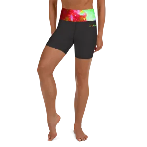 Women's Yoga Shorts - Nebula
