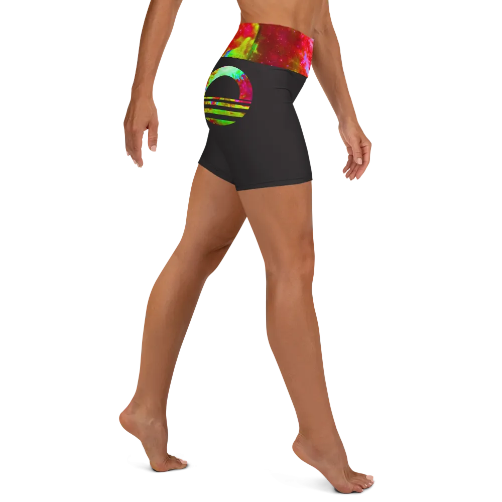 Women's Yoga Shorts - Nebula