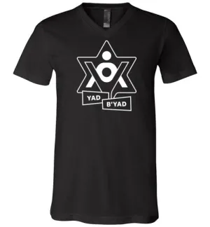 Yad B'Yad Bella Canvas Unisex V-Neck T-Shirt