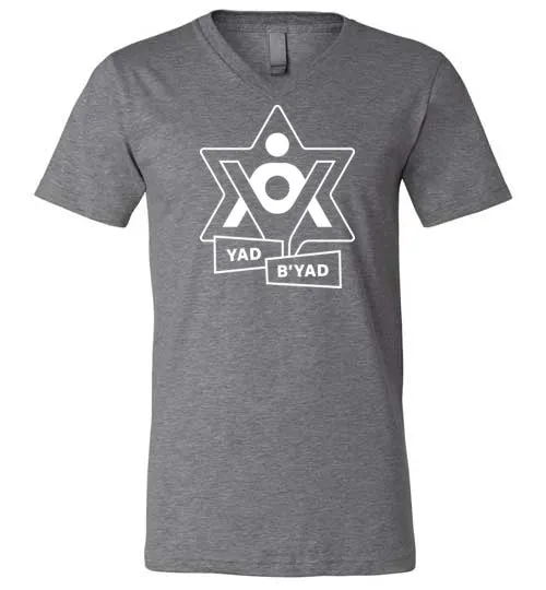 Yad B'Yad Bella Canvas Unisex V-Neck T-Shirt